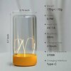 Auge Light Auge Light Mini 5.70 in. Yellow Modern Rechargeable and Dimmable Flexible filament LED Table Lamp AGDSLYL2202